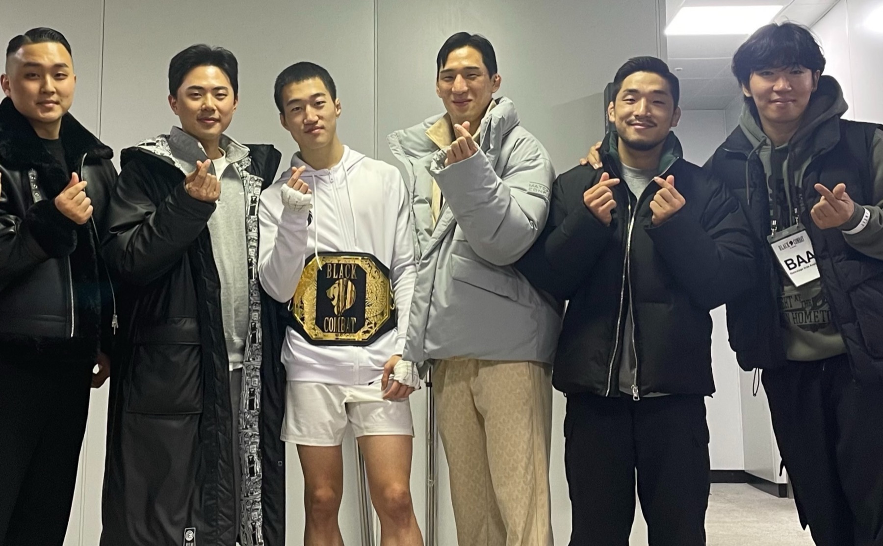 종합격투기 블랙컴뱃 플라이급 김성웅 선수님